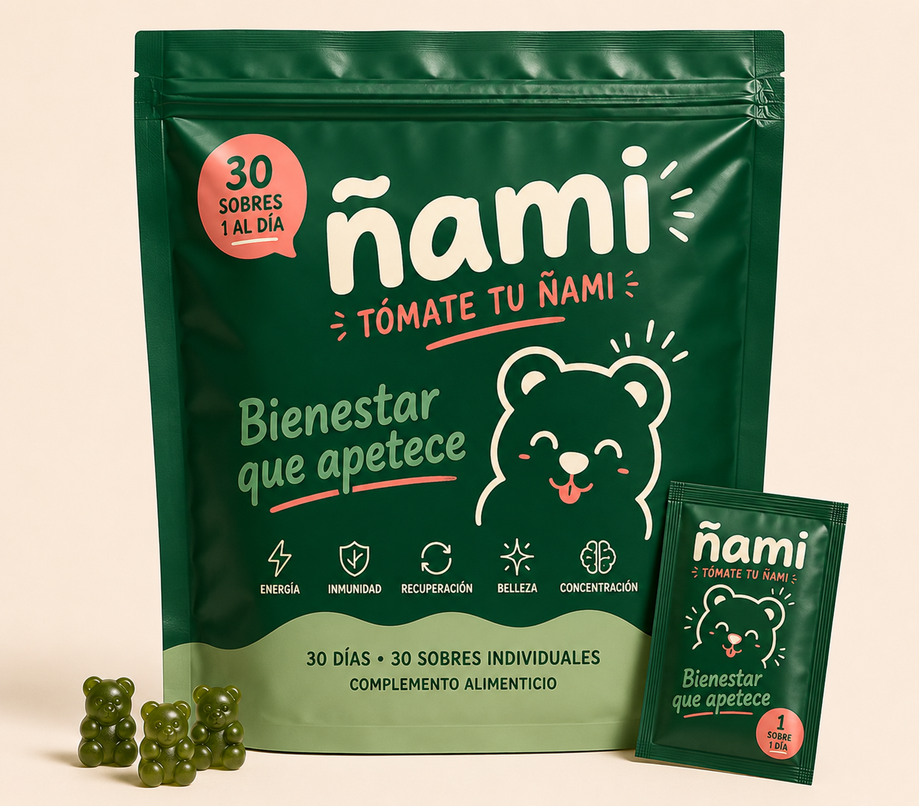 Packaging completo Ñami